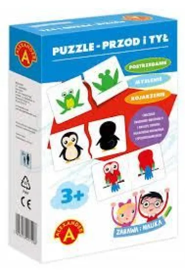 Puzzle Zabawa i nauka. Prz�d i Ty� Alexander