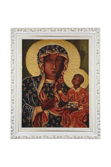 Obraz Haftowany Matka Bo�a Cz�stochowska 27,5x22cm