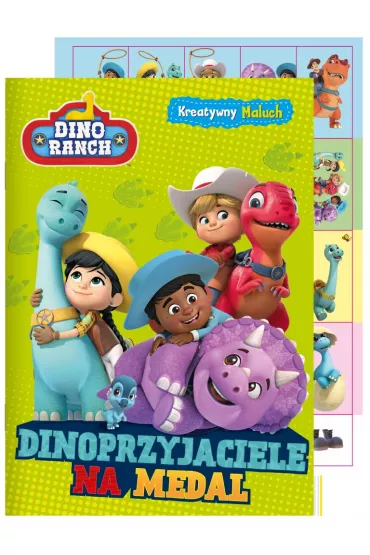Dinoprzyjaciele na medal. Kreatywny Maluch. Dino Ranch