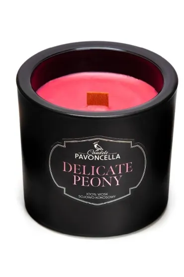 �wieczka sojowa Delicate Peony czarna 170 g