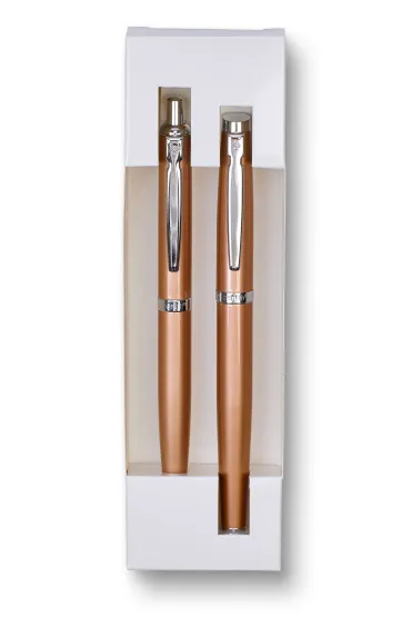 Astra Komplet Omega Zenith 60 Elegance. Pi�ro wieczne + d�ugopis automatyczny miedziany