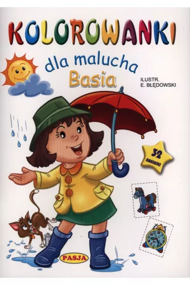 Basia. Kolorowanki dla malucha