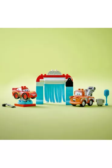 LEGO DUPLO Zygzak McQueen i Zomek — myjnia 10996