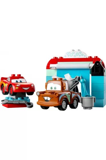 LEGO DUPLO Zygzak McQueen i Zomek — myjnia 10996