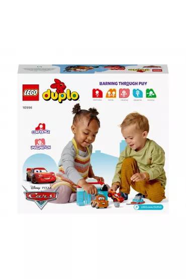 LEGO DUPLO Zygzak McQueen i Zomek — myjnia 10996