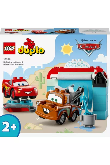 LEGO DUPLO Zygzak McQueen i Zomek — myjnia 10996