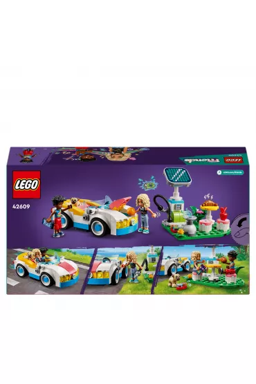 LEGO Friends Samoch�d elektryczny i stacja �aduj�ca 42609
