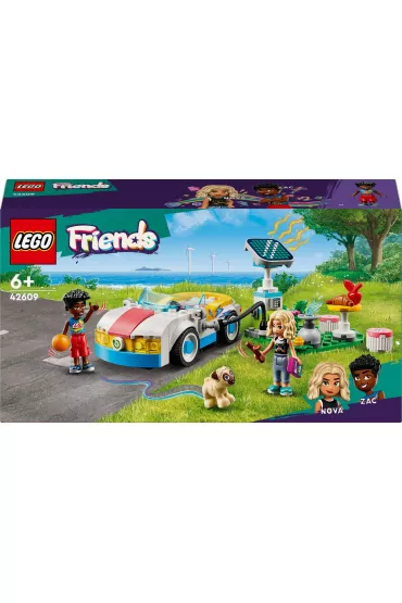 LEGO Friends Samoch�d elektryczny i stacja �aduj�ca 42609