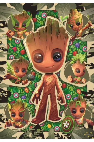 Puzzle 104 el. SuperColor. Groot Clementoni