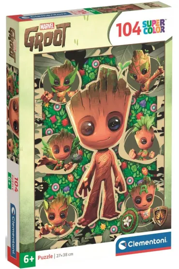 Puzzle 104 el. SuperColor. Groot Clementoni