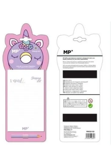 Mp Main Paper Notes magnetyczny na lod�wk� z o��wkiem