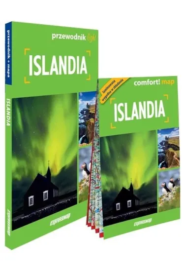 Islandia light: przewodnik + mapa w.2025 - Justyna Bajer
