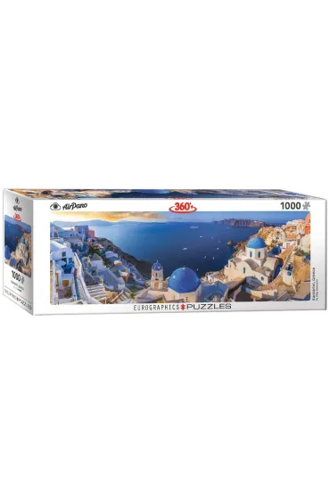 Puzzle 1000 el. Santorini Greece Eurographics