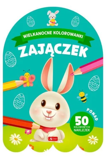 Wielkanocne kolorowanki. Zaj�czek