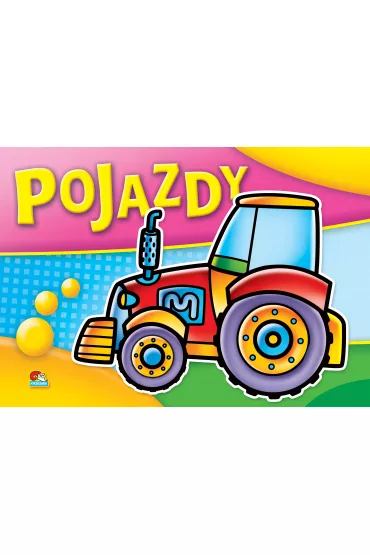 Kolorowanka. Pojazdy Traktor (A5, 16 str.)