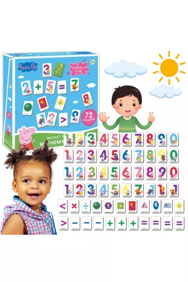 Aston Active Magnesy Peppa nauka liczenia