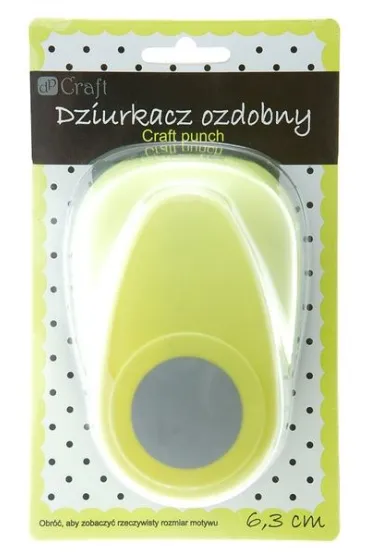 Dalprint Dziurkacz ozdobny ko�o 6.3 cm