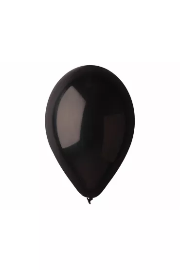 Gemar Balony pastelowe czarny 25cm