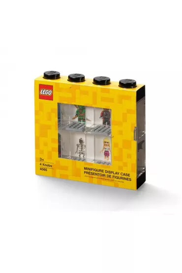 Gablotka na 8 minifigurek LEGO Czarna