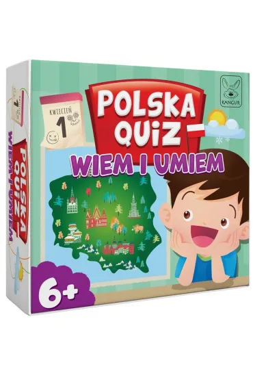 Polska Quiz Wiem i Umiem 6+ Kangur