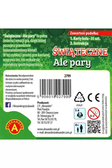 Ale Pary witeczne ALEX