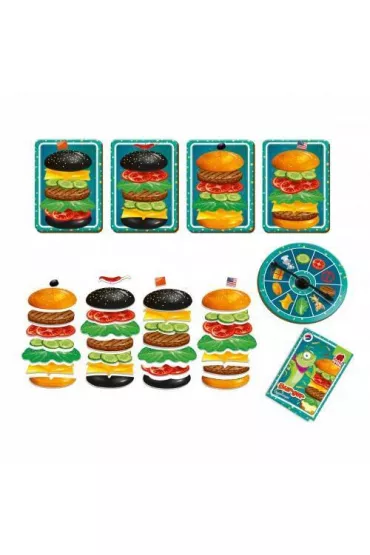 Puzzle Gra magnetyczna - Burger Roter Kafer