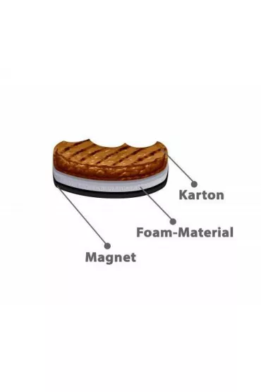 Puzzle Gra magnetyczna - Burger Roter Kafer
