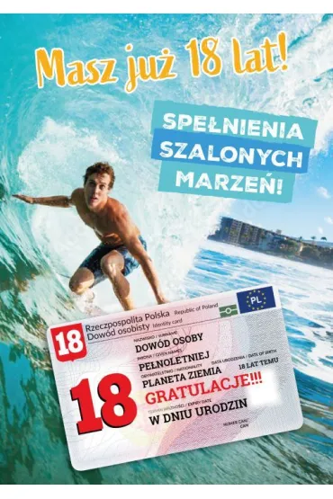 Armin Style Karnet urodziny 18