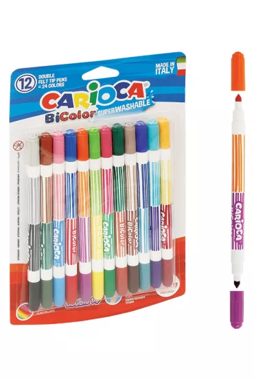 Carioca Pisaki BiColor 24 kolory