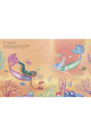 Sticker Dolly Dressing Mermaids wer. angielska - Fiona Watt