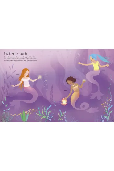 Sticker Dolly Dressing Mermaids wer. angielska - Fiona Watt
