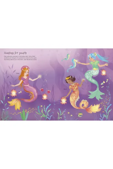 Sticker Dolly Dressing Mermaids wer. angielska - Fiona Watt