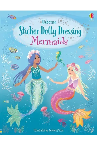 Sticker Dolly Dressing Mermaids wer. angielska - Fiona Watt