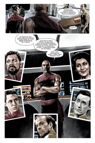 Lustrzany Wszech�wiat. Star Trek. Nast�pne Pokolenie. Tom 4 - Brian Wood, Roy Thomas, David  Messina, Sylvia  Califano