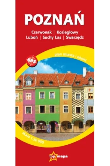 Pozna� - plan miasta i okolic 1:20 tys.