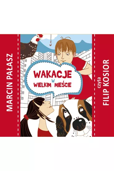 Audiobook Wakacje w wielkim mie�cie (ksi��ka audio) CD - Marcin Pa�asz