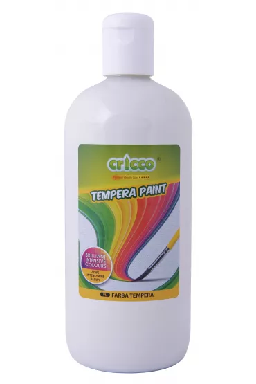 Cricco Farba tempera bia�a 500 ml