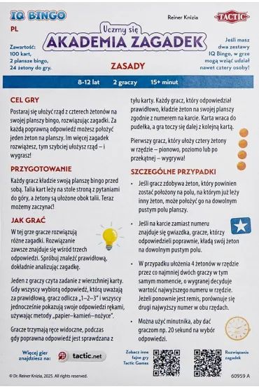 Akademia Zagadek Tactic