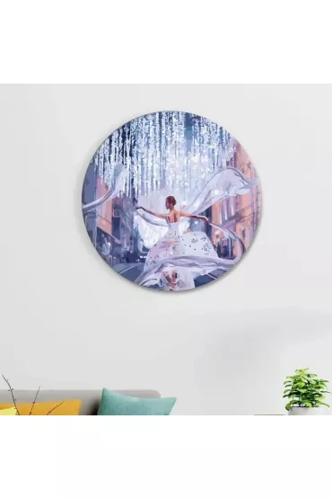 Twoje Hobby Malowanie po numerach okr�g�e - Baletnica 40cm