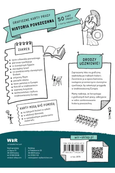 Historia powszechna. Graficzne karty pracy dla klas 4-5 - Ma�gorzata Nowacka, Ma�gorzata  Torzewska
