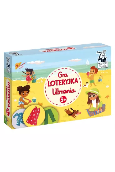 Kapitan Nauka. Gra Loteryjka. Ubrania. 3+ Edgard