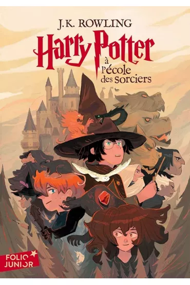 LF Harry Potter a l'ecole des sorciers. Wydanie kieszonkowe - Joanne Kathleen Rowling