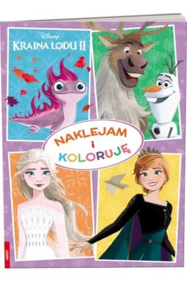 Kraina Lodu II. Naklejam i koloruj�