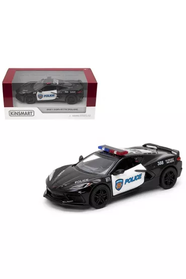 Corvette policja 1:36 Kinsmart