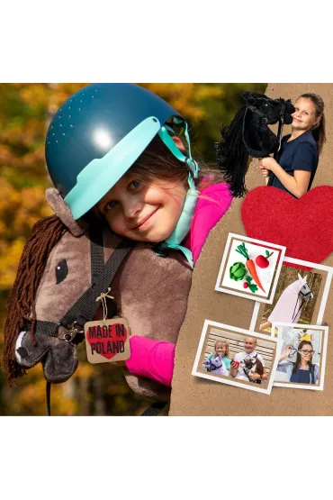 Hobby Horse Skippi. Ko� na kiju kasztanowaty