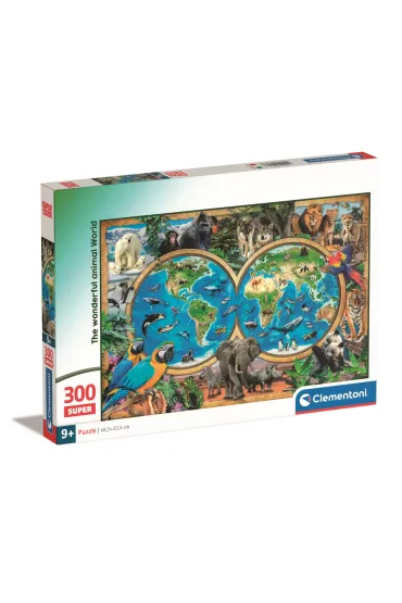 Puzzle 300 el. Super The wonderful Animal World Clementoni