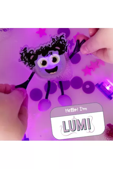 Glo Pals Posta� do k�pieli Lumi - zestaw z dwiema kostkami sensorycznymi �wiec�cymi w wodzie