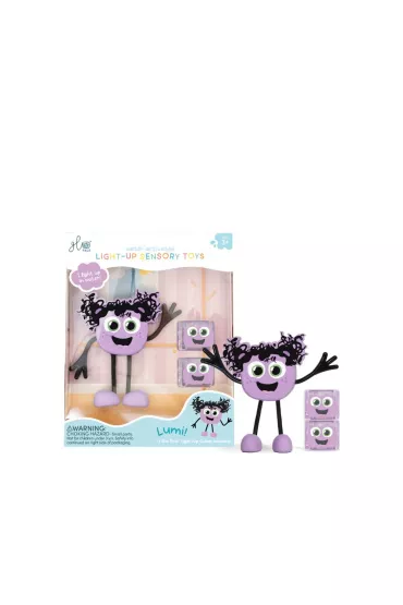 Glo Pals Posta� do k�pieli Lumi - zestaw z dwiema kostkami sensorycznymi �wiec�cymi w wodzie