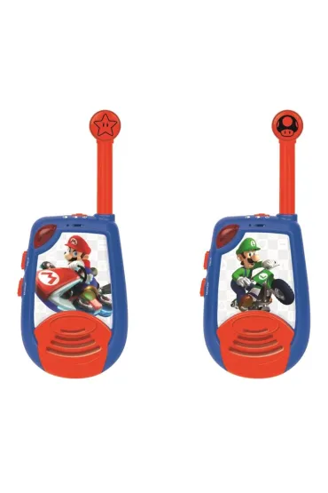 Kr�tkofalowki Walkie-talkie Mario Kart z funkcj� alfabetu Morse`a TW25NI Lexibook-Apollo