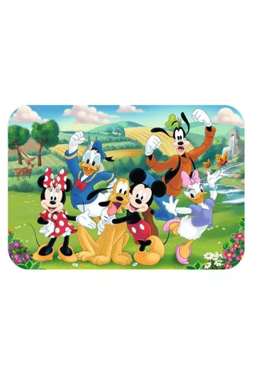 Puzzle drewniane 24 el. Mickey z przyjaci�mi Trefl